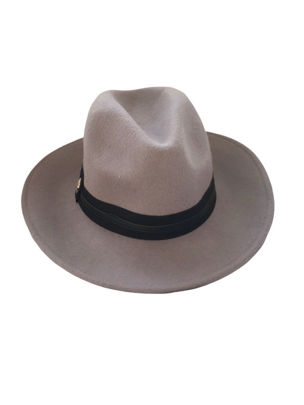 Vince Camuto Wool Felt Banded Panama Hat NWT | 57 cm (22.44”)